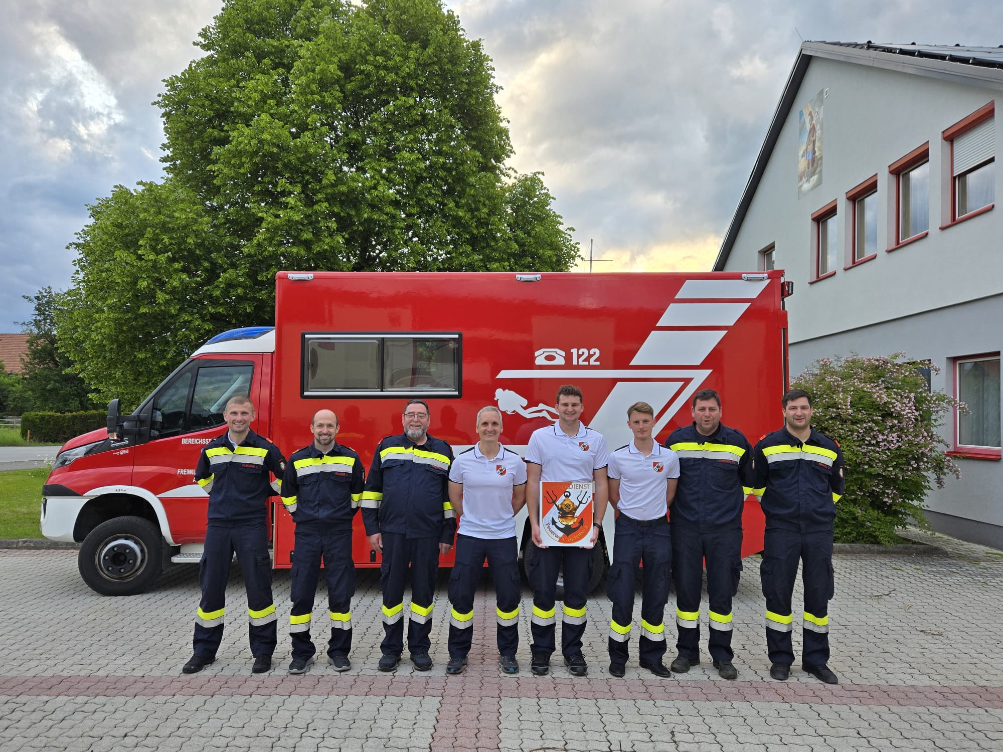 Drei neue Einsatztaucher für die FF Apfelberg